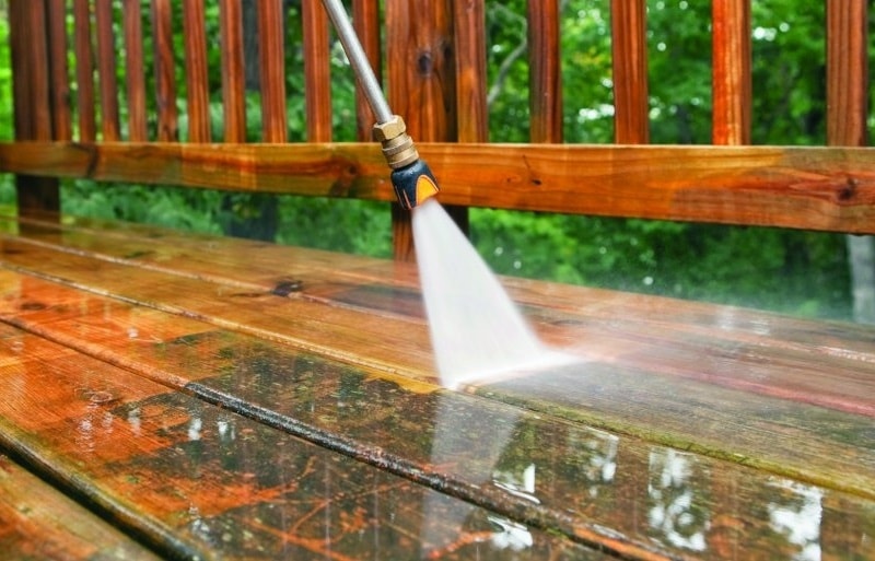 Deck Cleaning